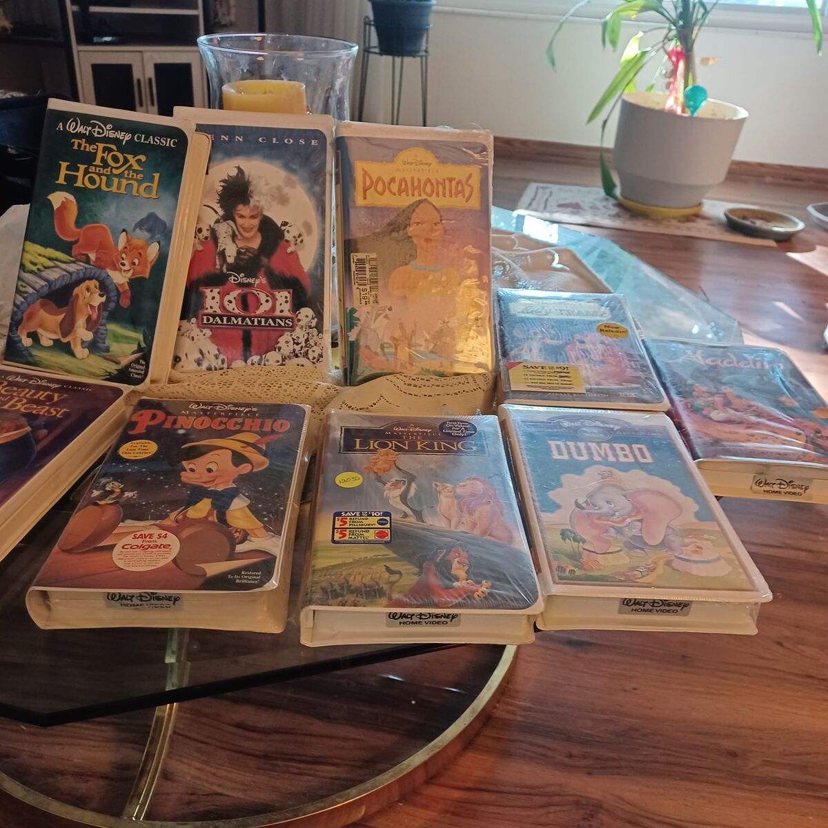 Disney vhs tapes