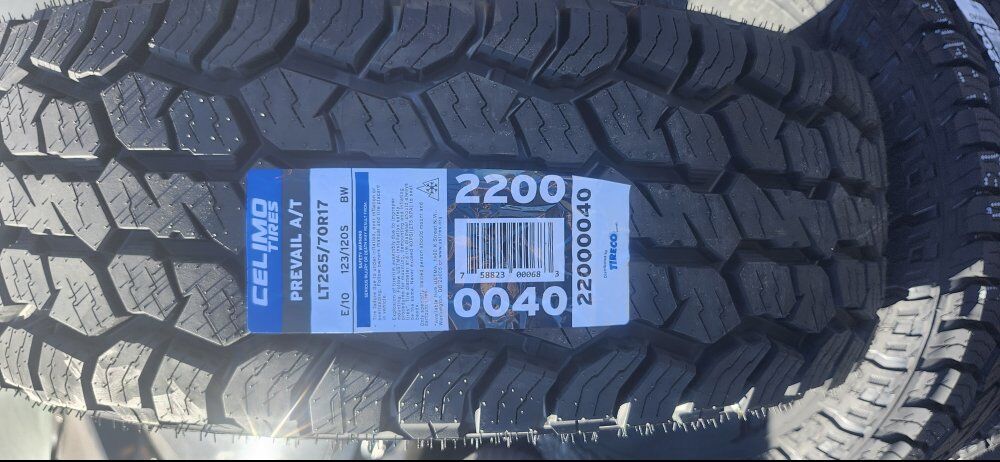 265/70R17 LT265/70R17 CELIMO TIRES