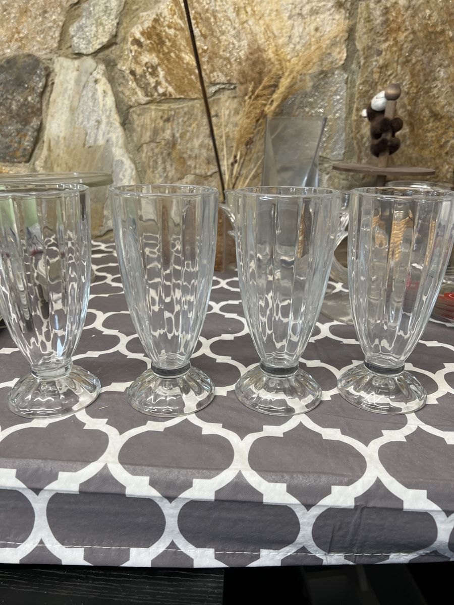 Milkshake Glasses set of 4