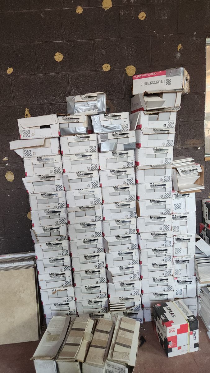 Tile lot sale