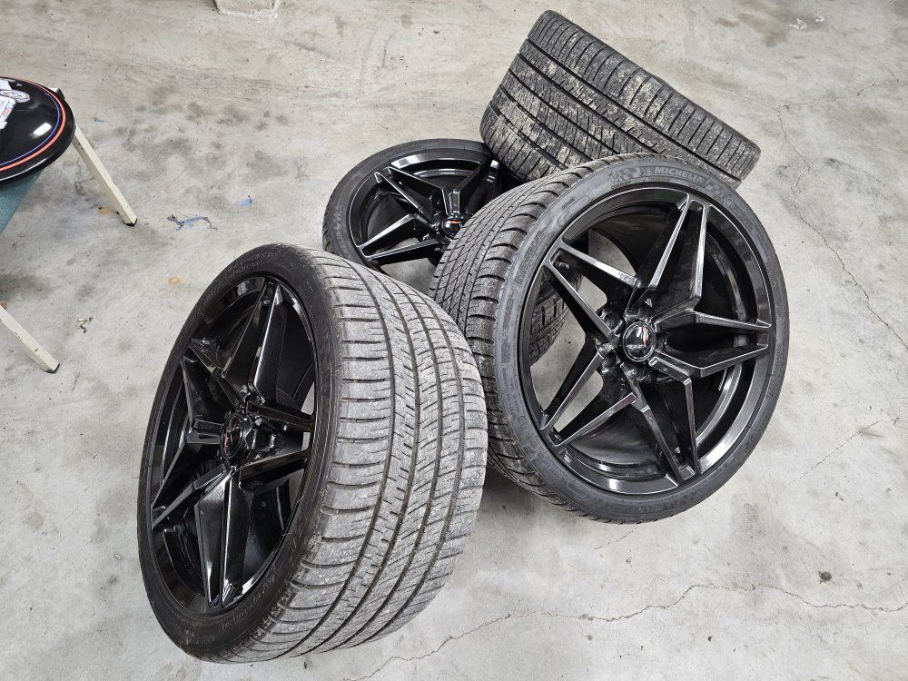 C7 ZR1 wheels and tires