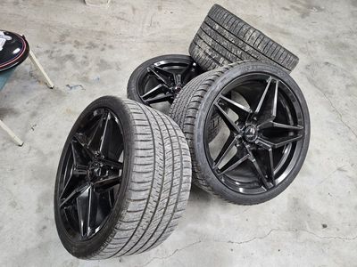 C7 ZR1 wheels and tires