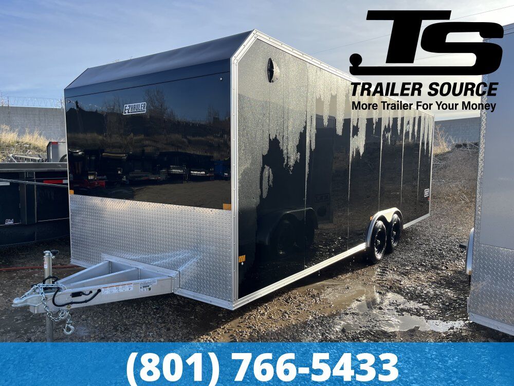 8.5x24 Alcom Aluminum EZ Hauler XLT Trailer - 7'0" Interior - 10K GVWR -
