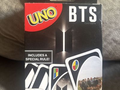 BTS - UNO Cards