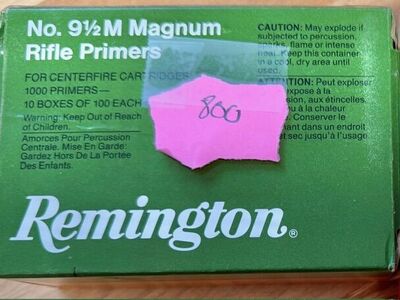 Large Rifle Magnum Primers 250 or 215 equivelent