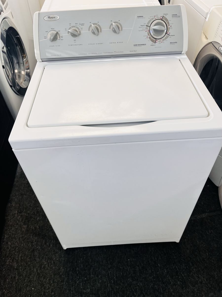 Super heavy duty whirlpool washing machine