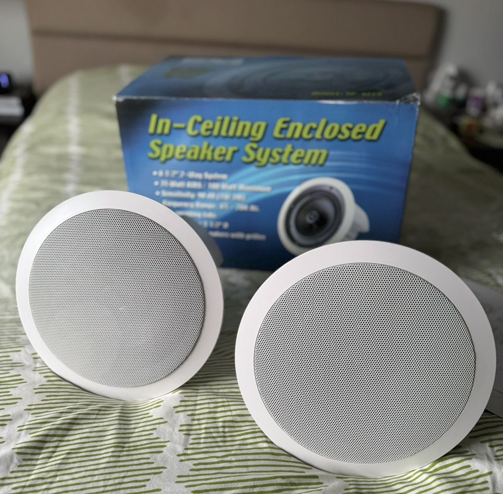 Speco SP 6ECS 6.5   2 Way In- Ceiling Speaker  35