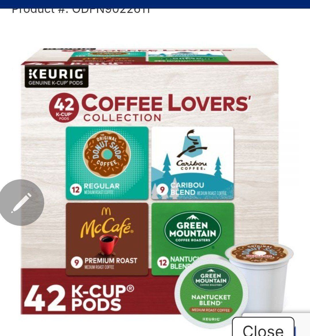 Green Mountain Coffee Lovers Keurig K-Cup Variety Pack 