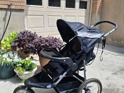 Baby Trend Expedition Jogger Stroller - Black & Gray, Large Wheels