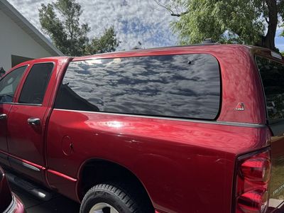Leer Truck Camper Shell for Dodge Ram - Red