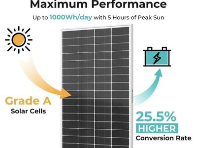 New EcoBoss 200W Solar Panel