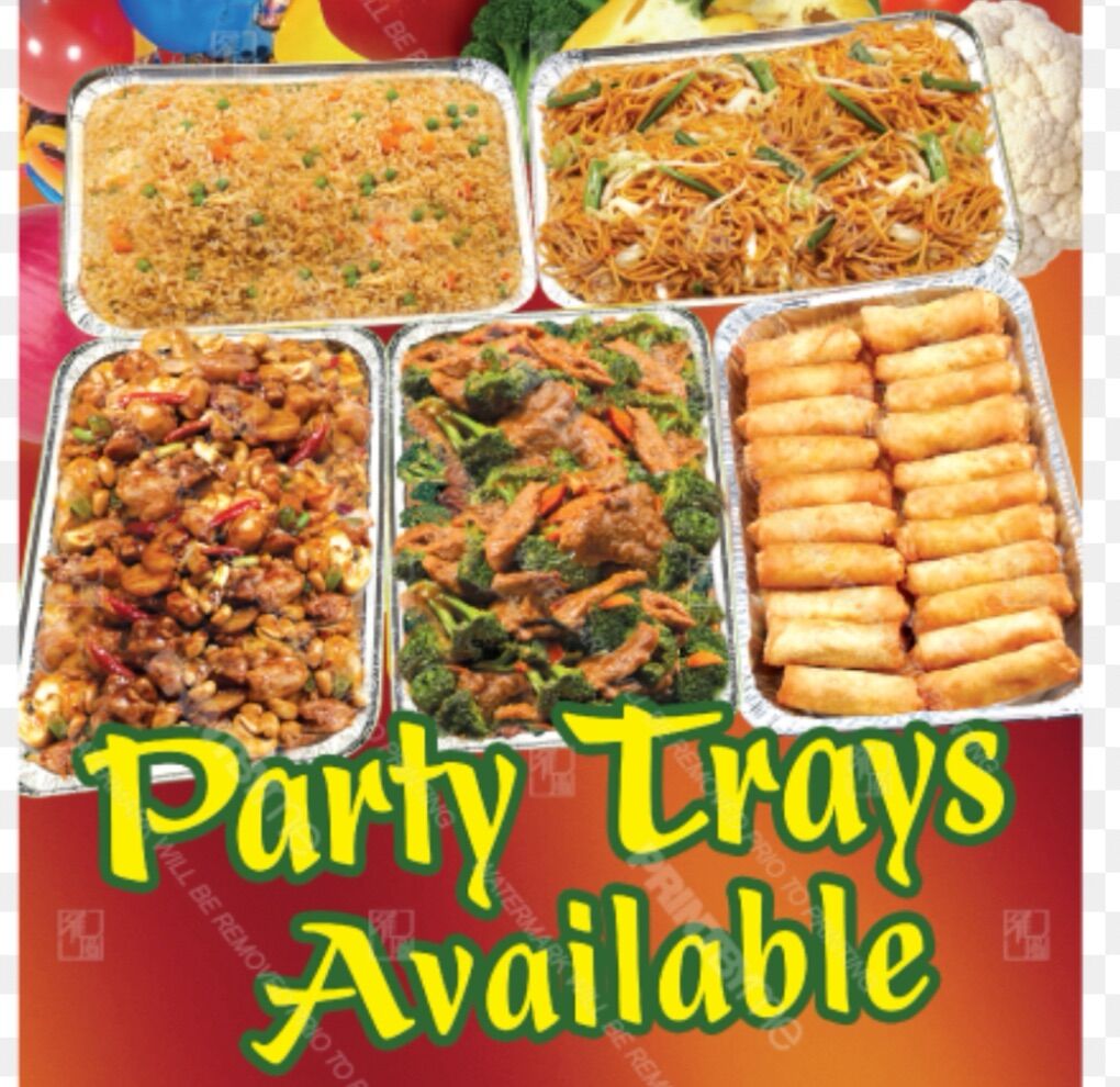 party tray Chinese food