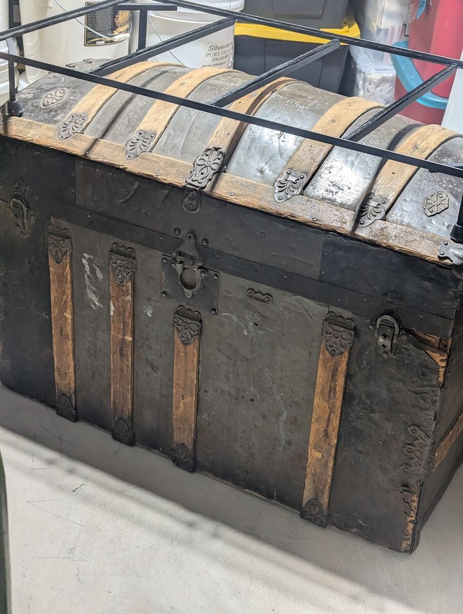 Antique Steamer Trunk