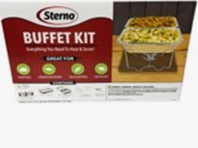 15 Sterno Buffet Warmers $150