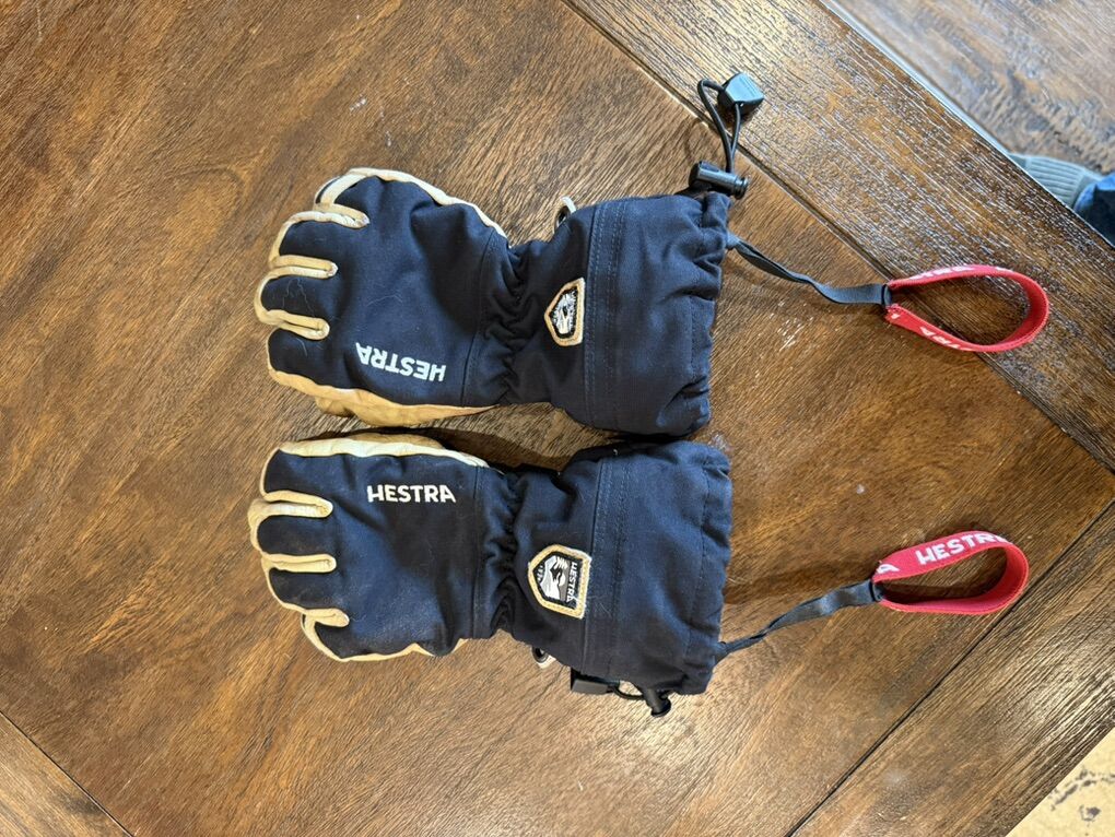 Hestra Heli Kids Ski Gloves