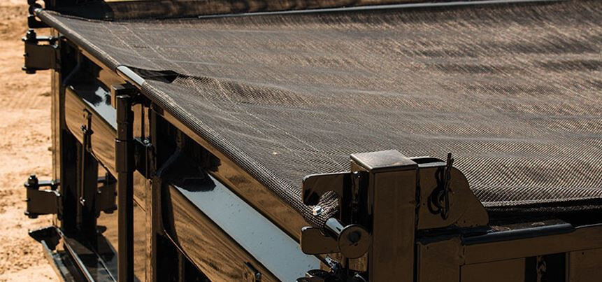 Load Trail Tarp Kit - Fits 6ft Wide, 10 or 12 ft Long Dump Trailer