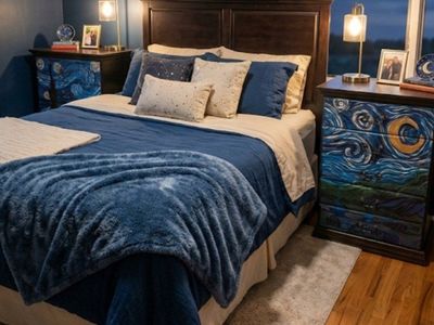 Starry Night dresser set (or single)