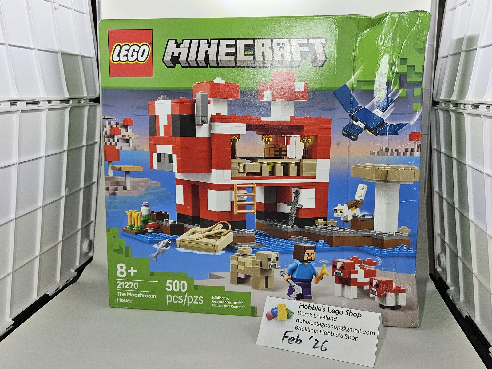Lego Minecraft: Mooshroom House (21270)