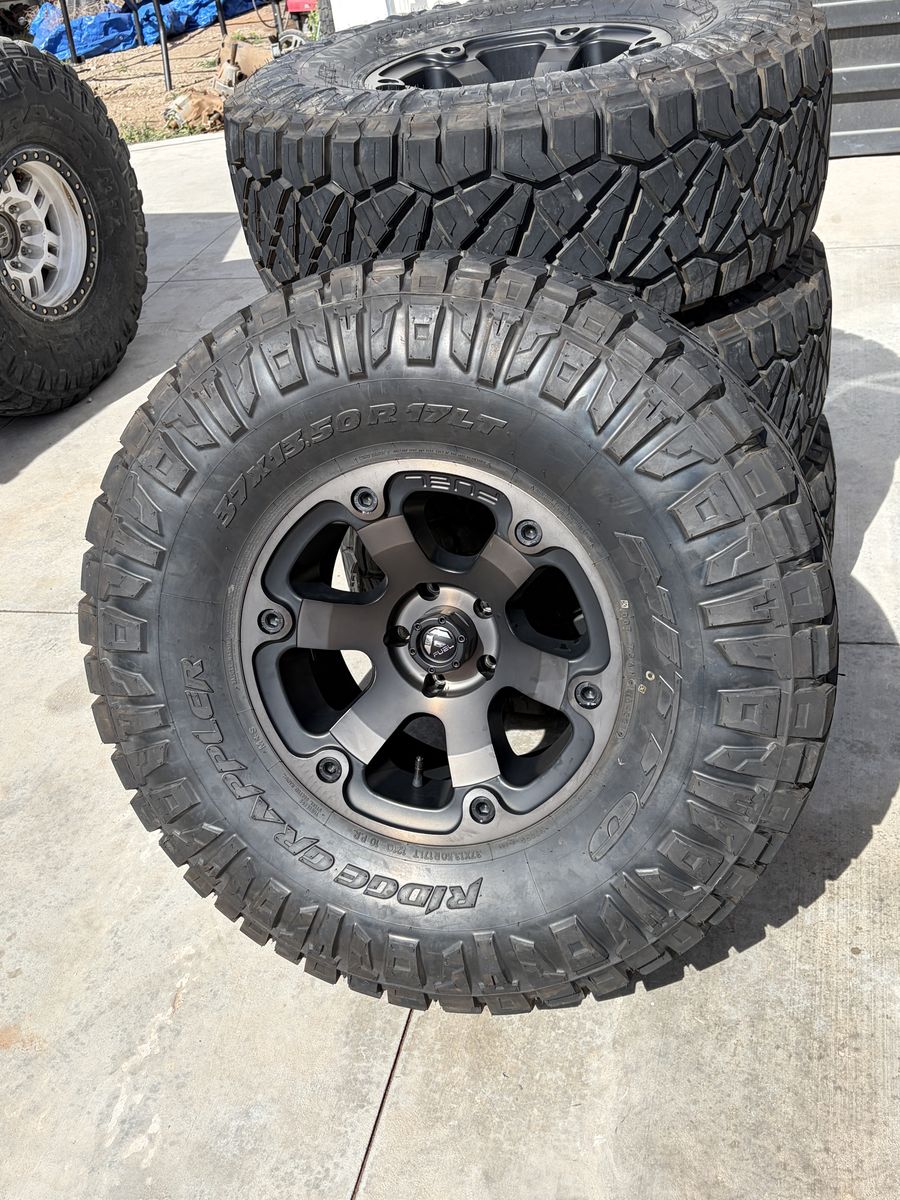 5 New Rims and Tires