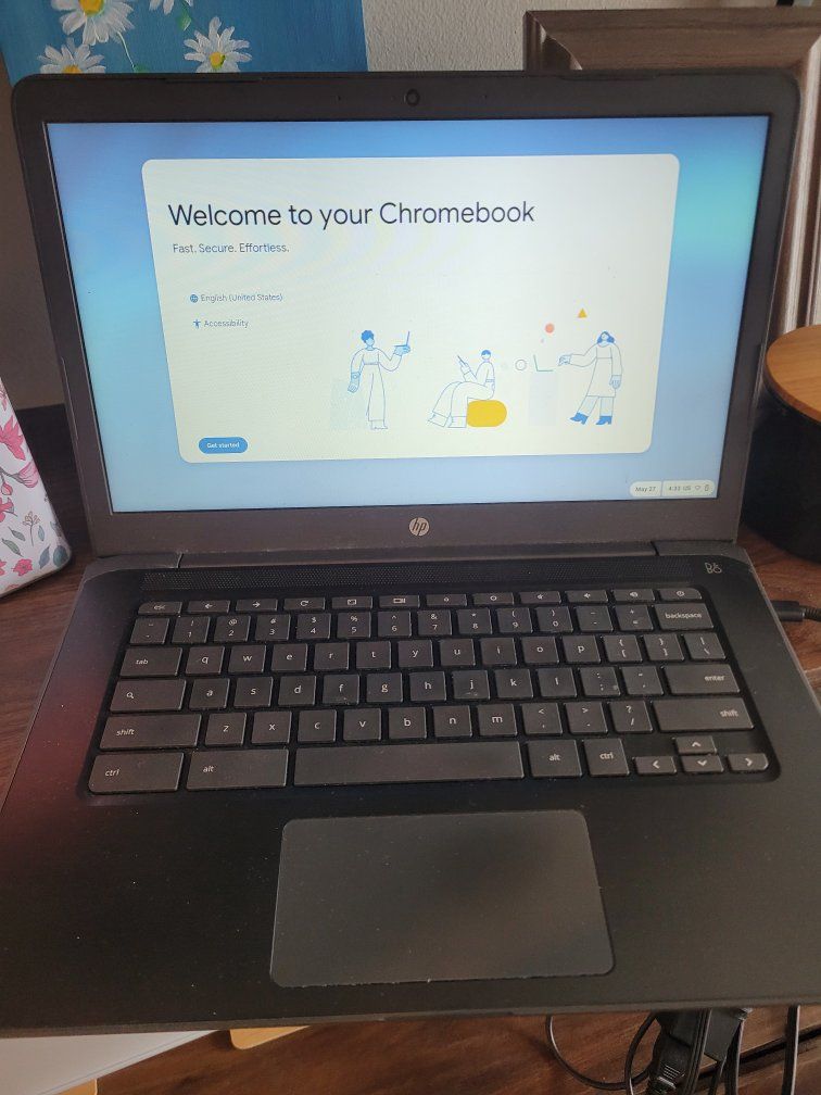 HP Chromebook 14" screen