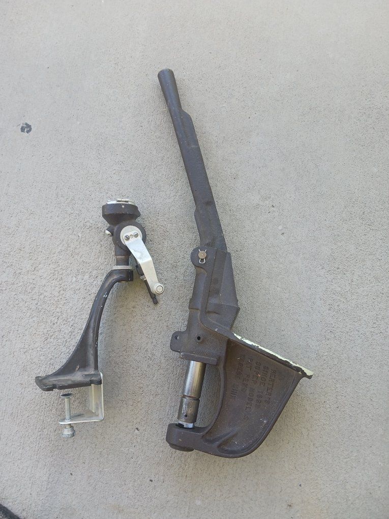 Herter's Model 3 Super Reloading Press  + powder reloader Vintage Ammunition Reloading Equipment