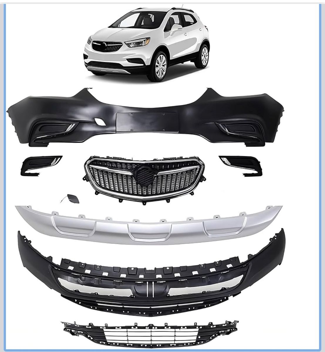 Buick Encore 2017-2019 Front Bumper Grille & Valance Kit - OEM Replacement Parts
