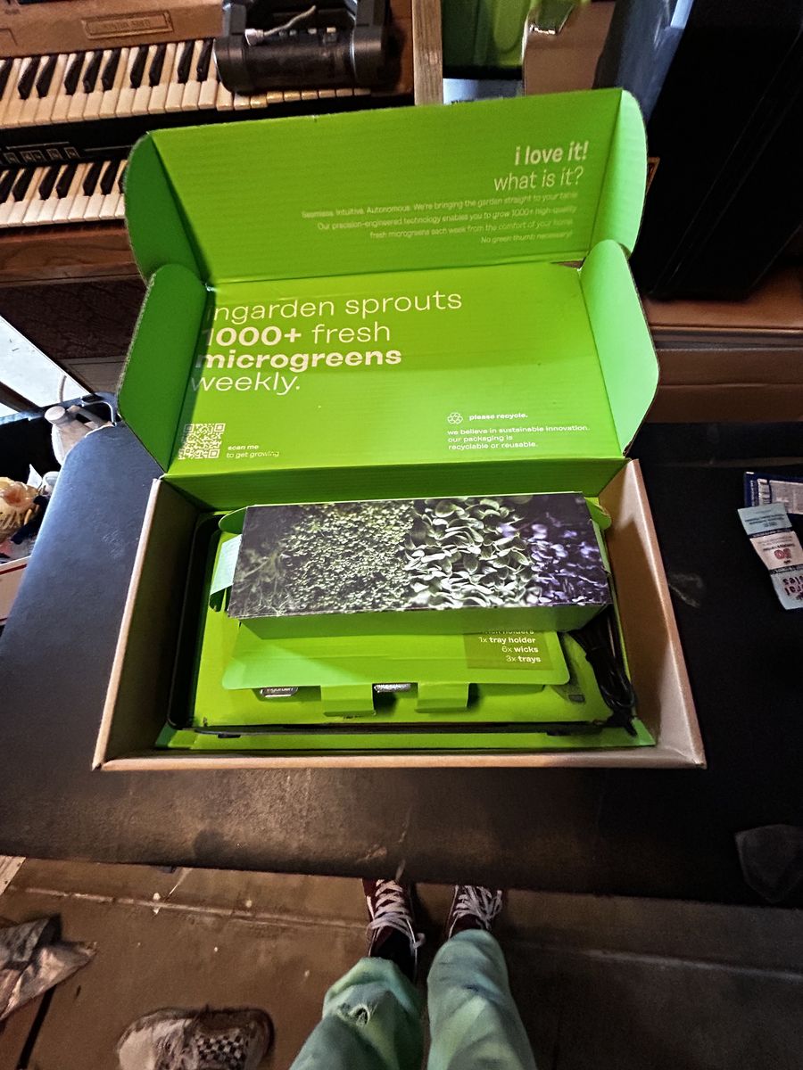 ingarden Microgreen Growing kit New In Box