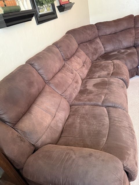 Brown Sectional