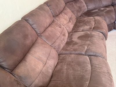 Brown Sectional