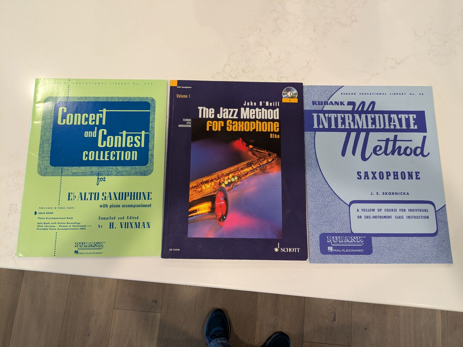 Saxophone Lesson Books