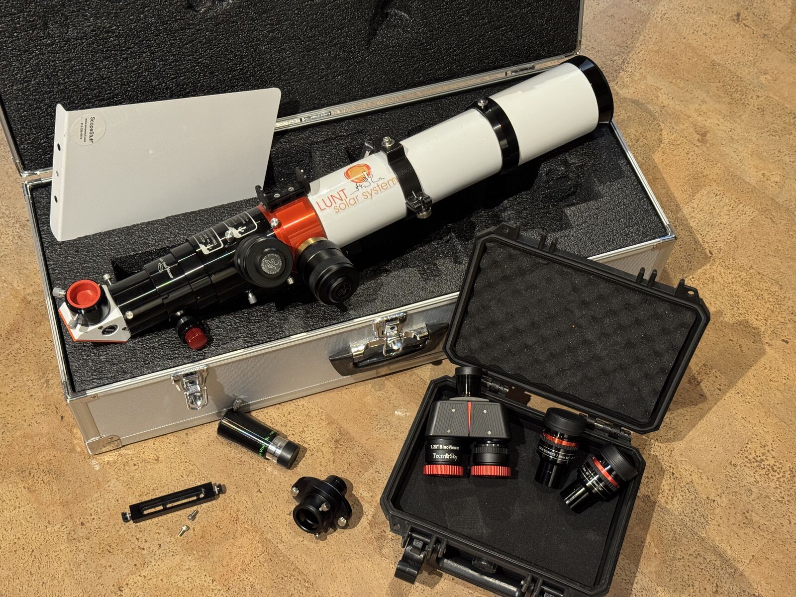 80mm Solar Scope Lunt Double-stacked