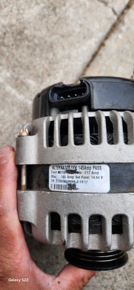 Chevrolet alternator