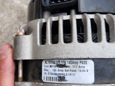 Chevrolet alternator