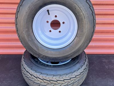 New Hi Run 20.5X8.0-10 Trailer Tires 10 Ply