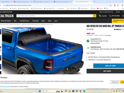 BAK Revolver X4S Hard Roll Up Tonneau Cover