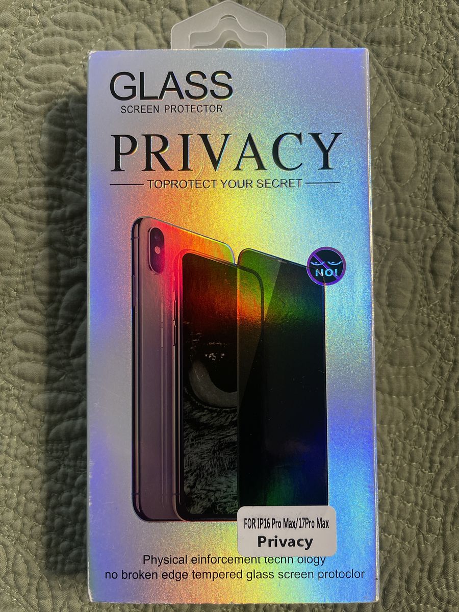 I-Phone 16 / 17 Pro Max Screen Protector