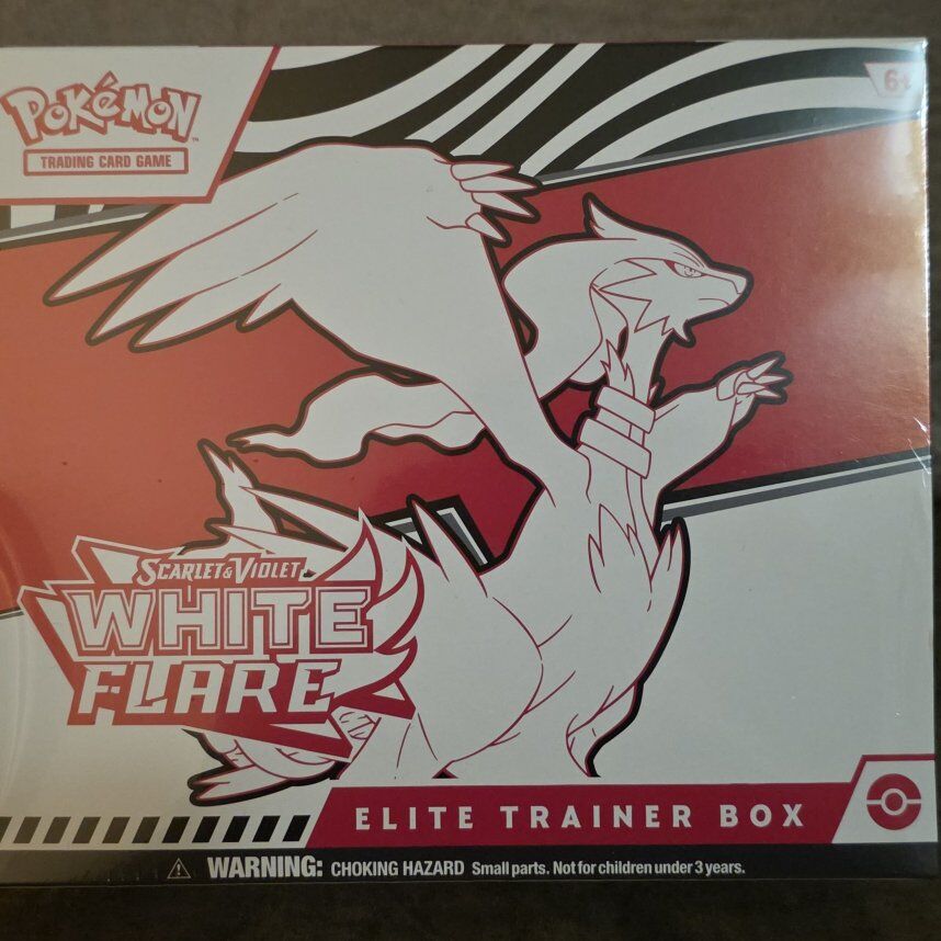 Pokemon Scarlet Violet White Flare