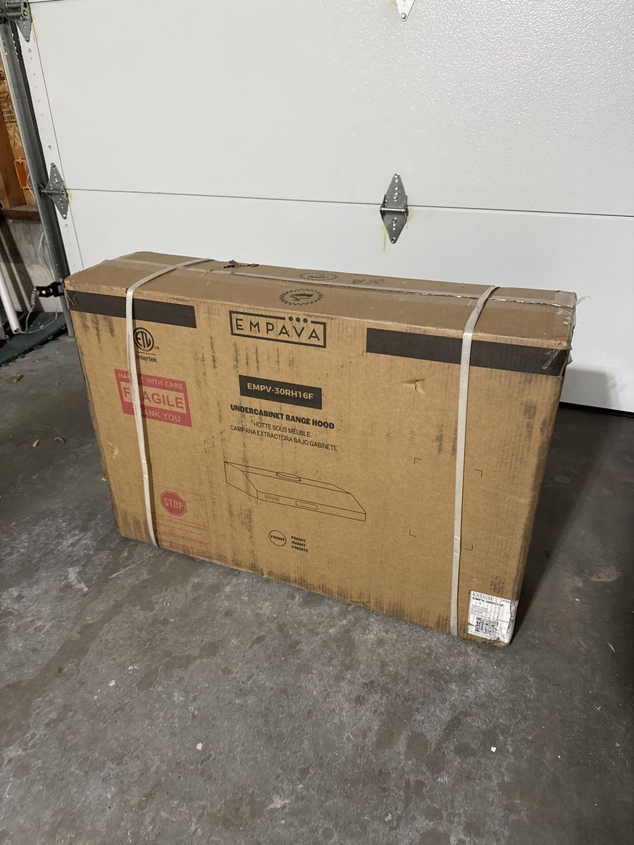 Empava Ductless/Ducted Range Hood Under Cabinet 30