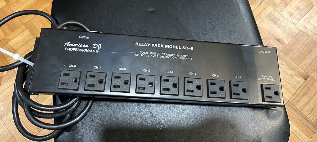 American DJ sc-RP8 Relay Pack