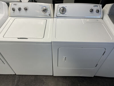 Whirlpool Washer and Dryer Large Capacity With #0 Day Warranty!