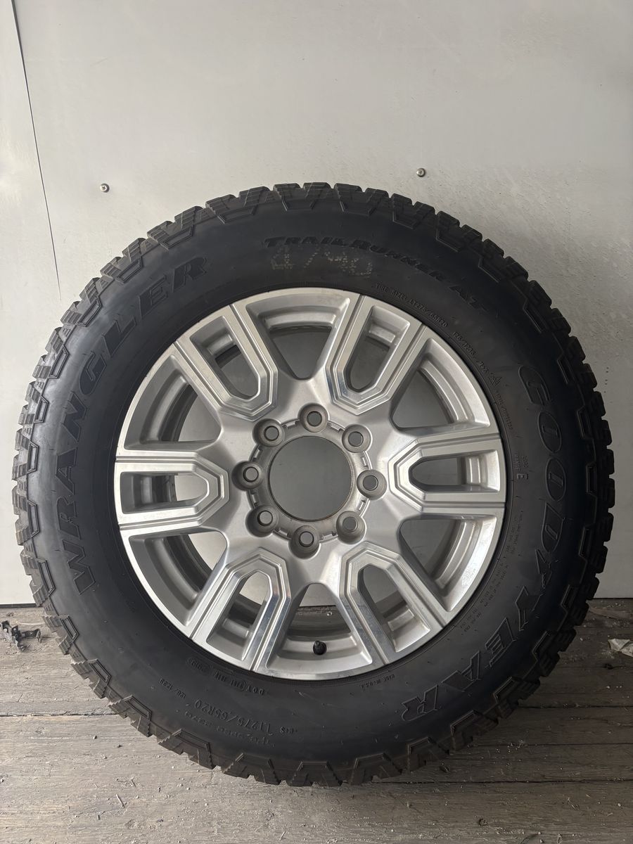 2020 GMC Denali 20" Wheels and Goodyear