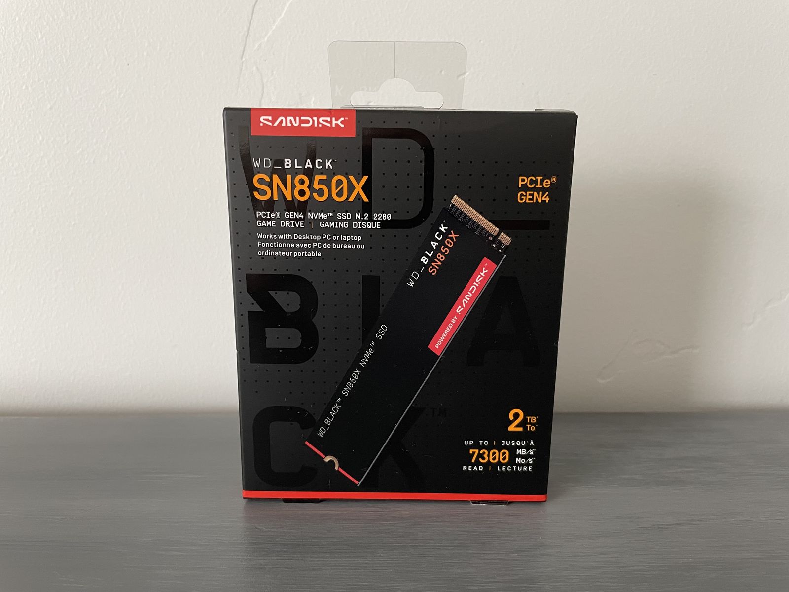 WD_BLACK SN850X 2TB NVMe SSD M.2 PS5 SN850 SN850P