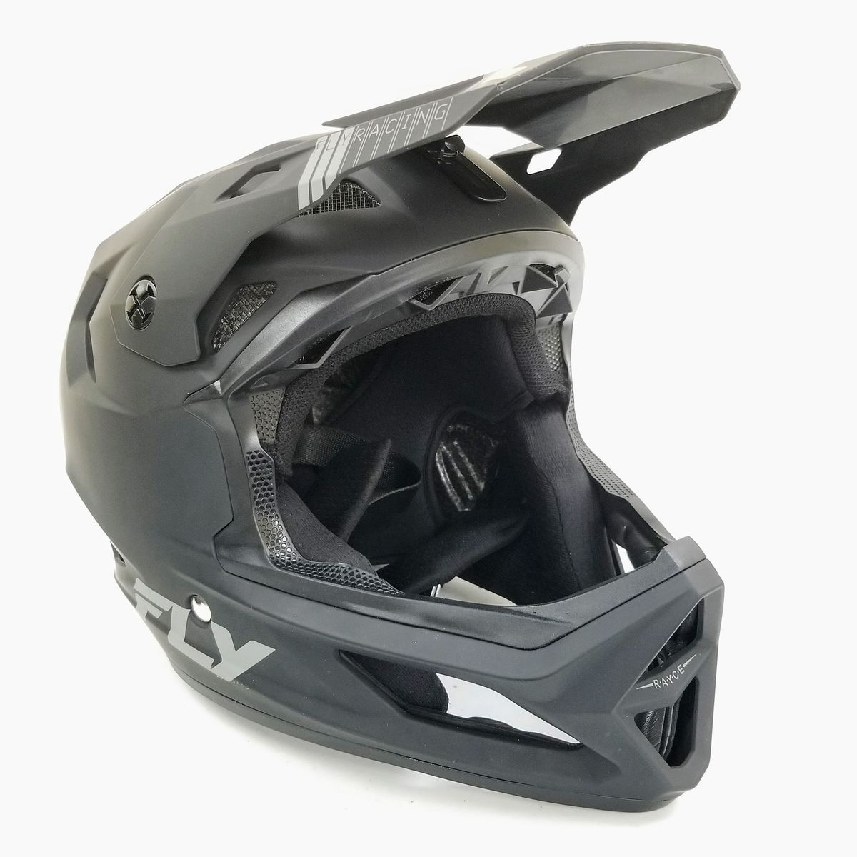 Fly Racing MEDIUM Rayce Bicycle Helmet, Matte Black (73-3613M-L-R3-S3)