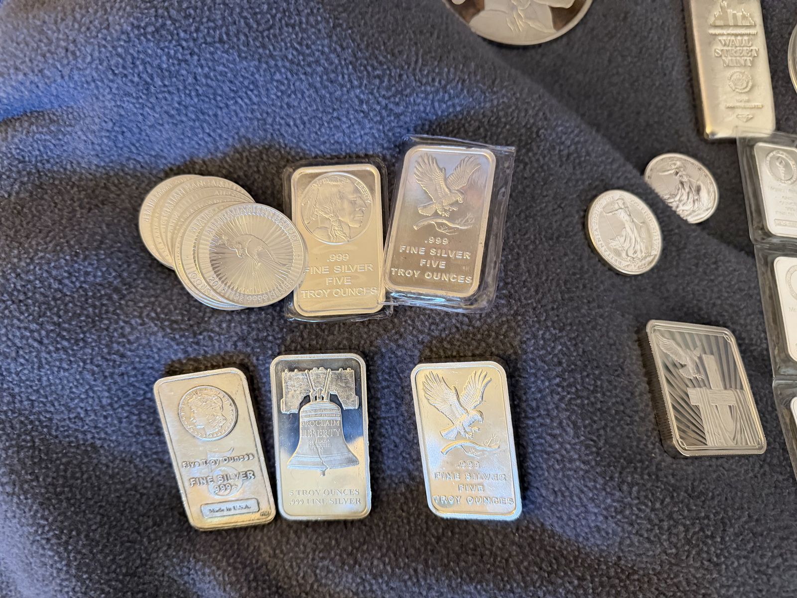 Silver at Spot temporarily