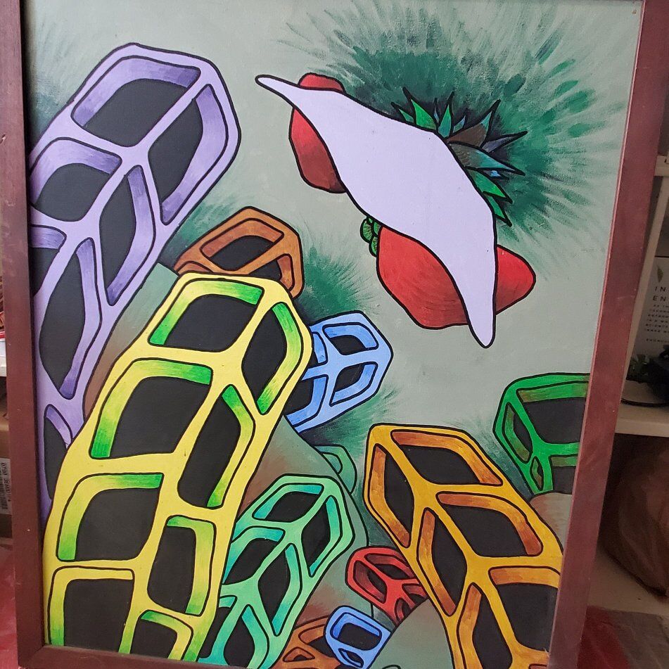 Carlos Mantanarro Painting 1997