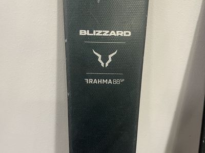 Used 88 Blizzard Brahma Skis with TCX Marker Bindings