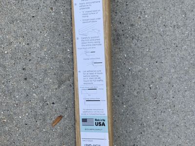 Mohawk Stairnose LVF Transition 78 3/4 In Wood Grain Flooring Trim I have 10 of them