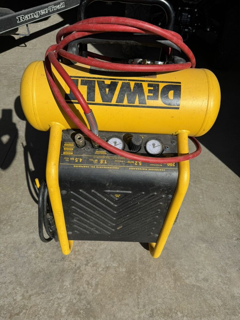 Dewalt Air Compressor