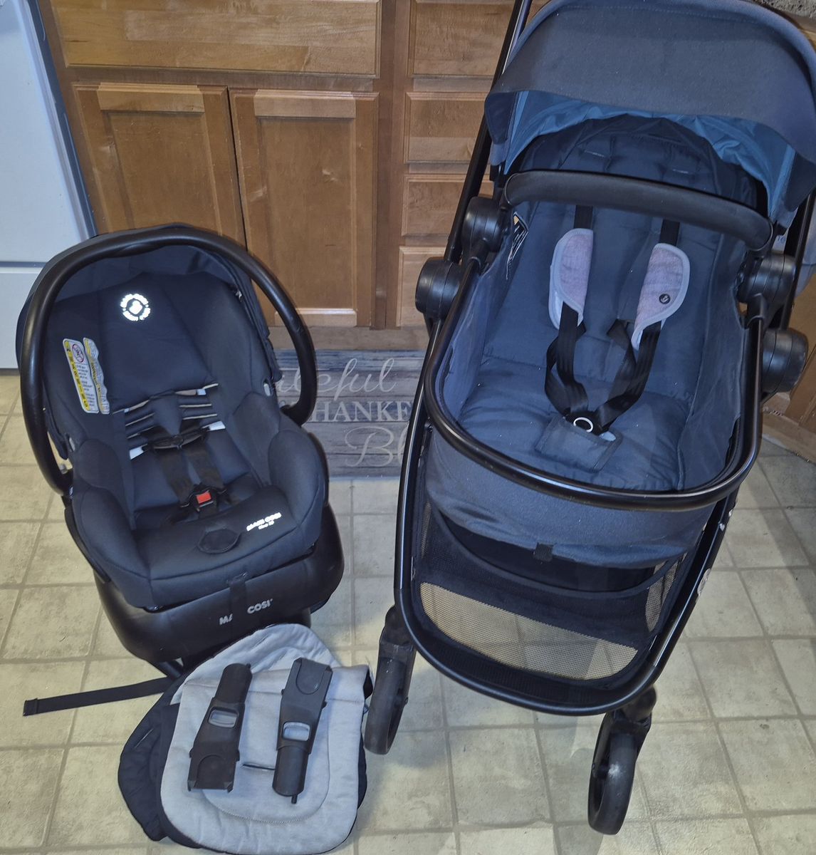 Maxi-Cosi Zelia 2 5-in-1 Complete Modular Travel System Infant Car Seat Stoller Toddler Set