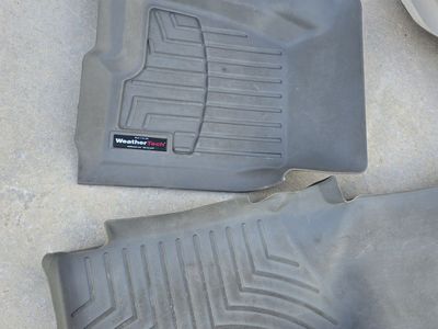 GMC Chevrolet weather tech floor matts